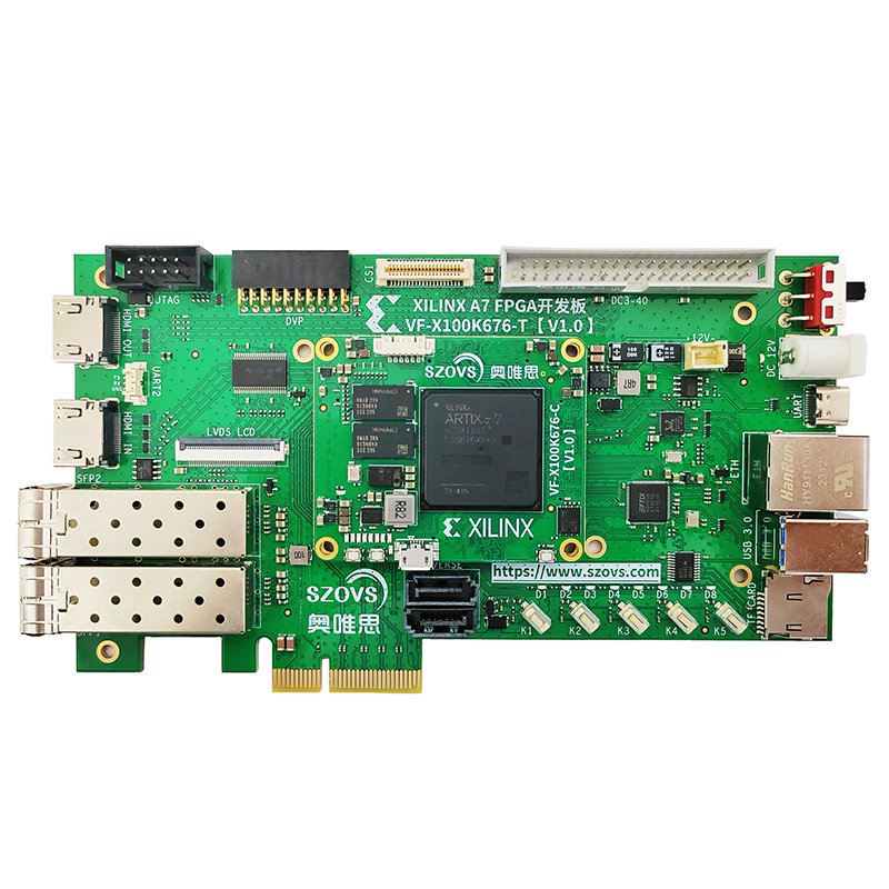 【VF-X100K225】Xilinx Artix-7 100K FPGA图像开发板